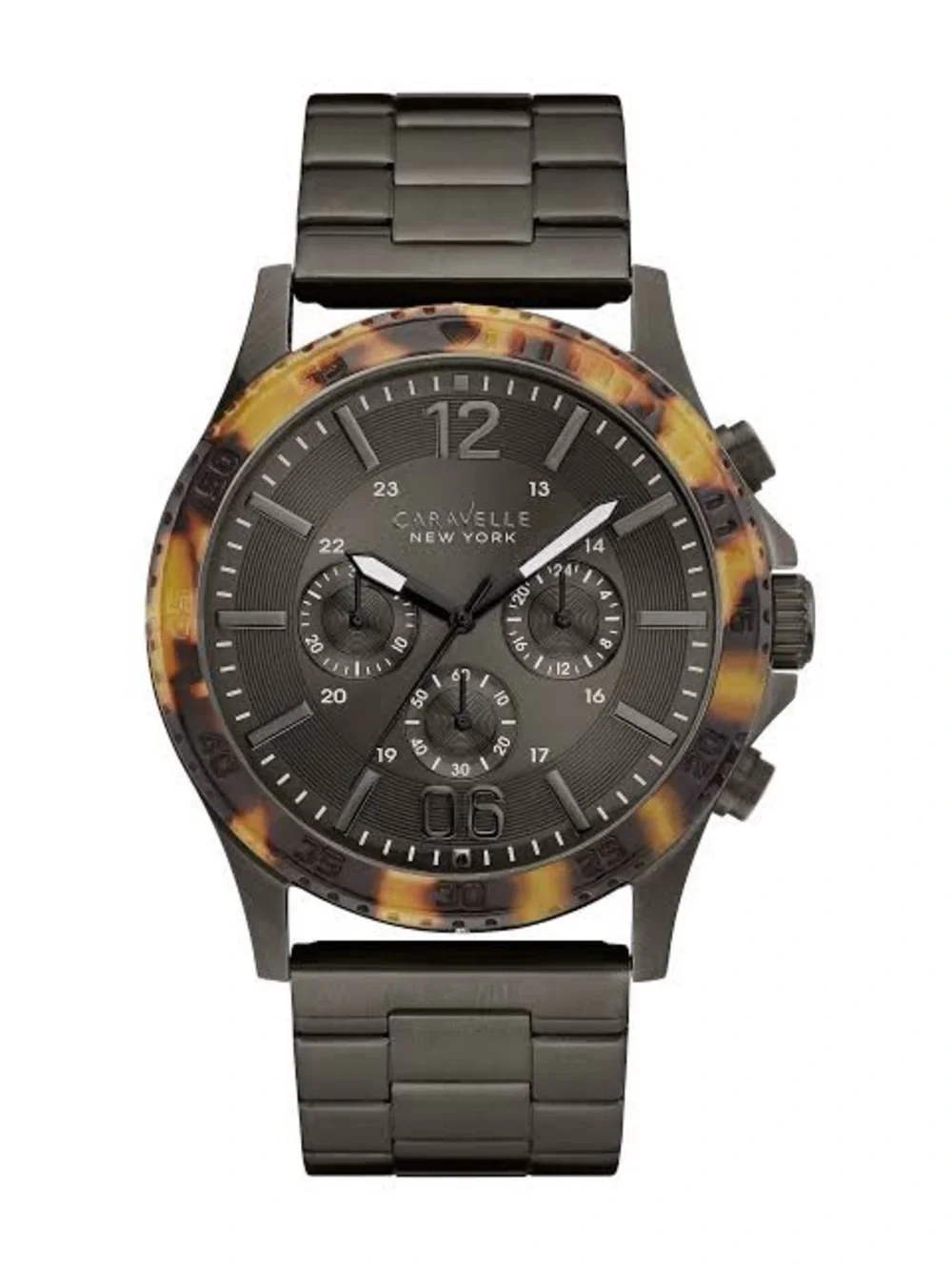 Caravelle New York Men's Chronograph Stainless Steel Watch (Model 45A125)